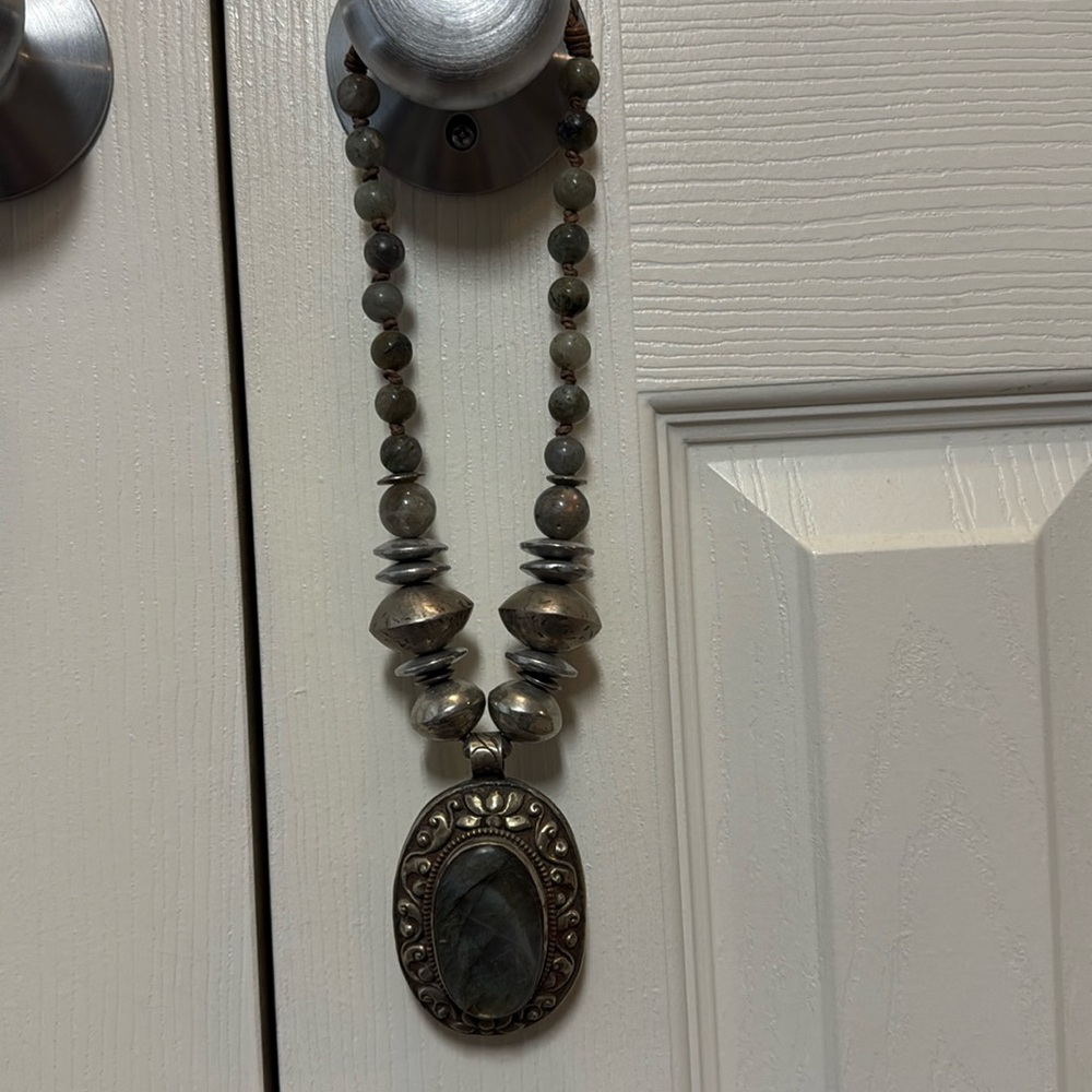 Stone necklace